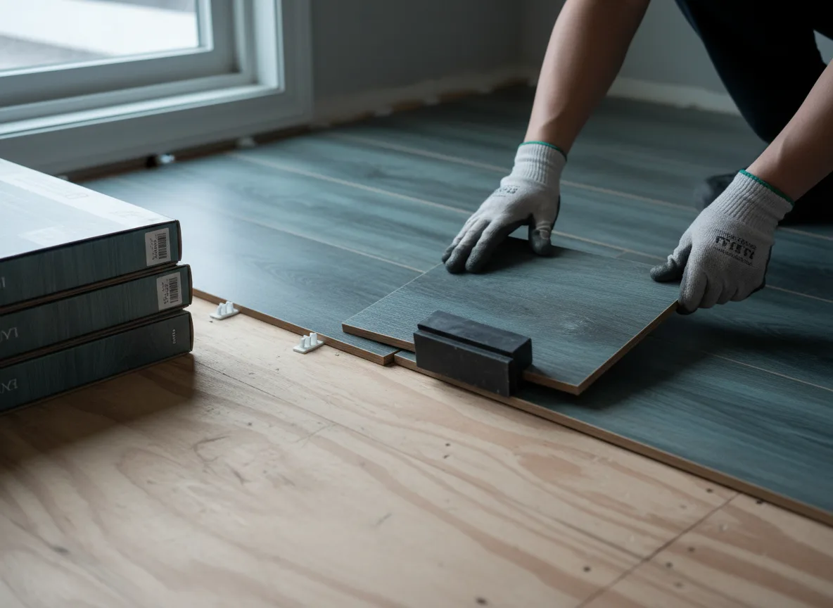 Luxury Vinyl Plank Installation company in Bynum, MT